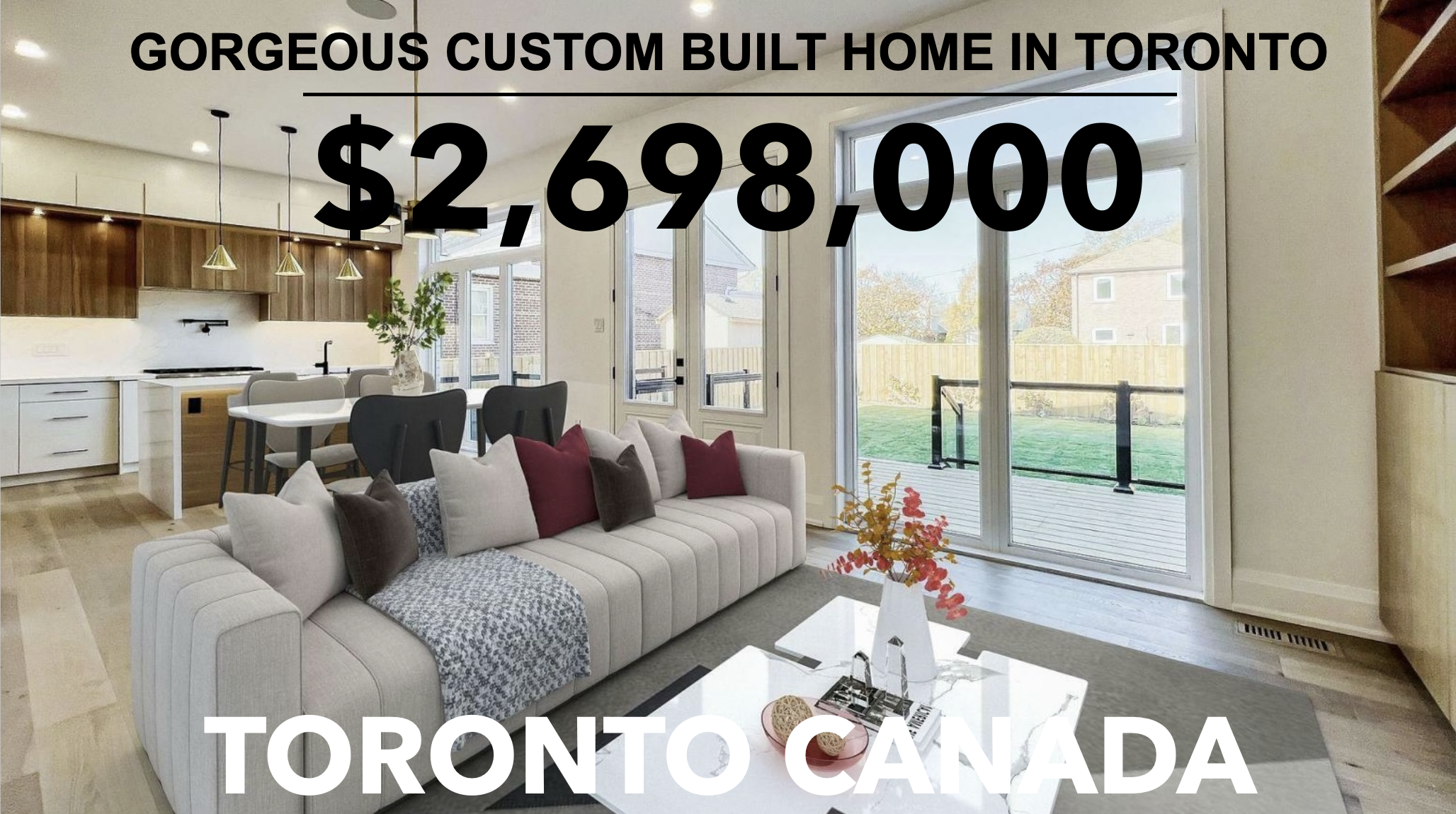 Custom built home in Toronto 2024